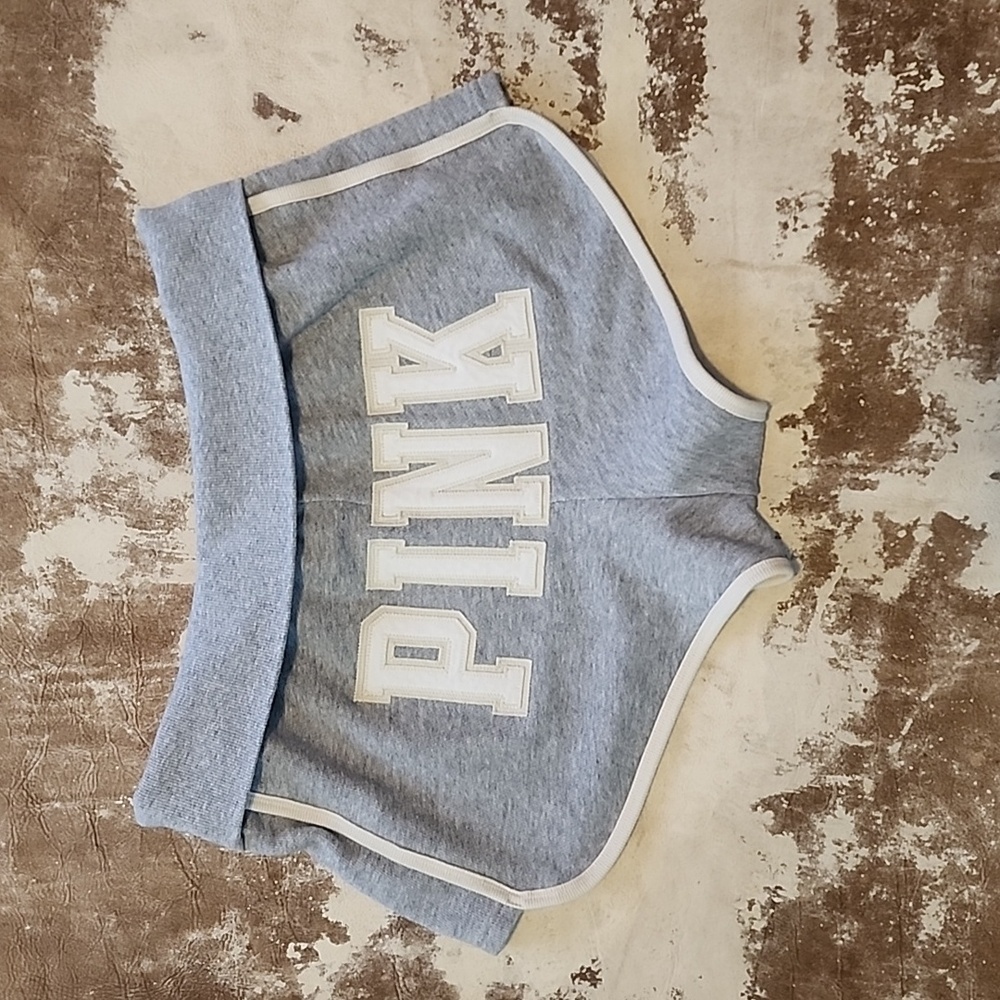 PINK Victoria's Secret Gray Athletic Shorts. Size: S